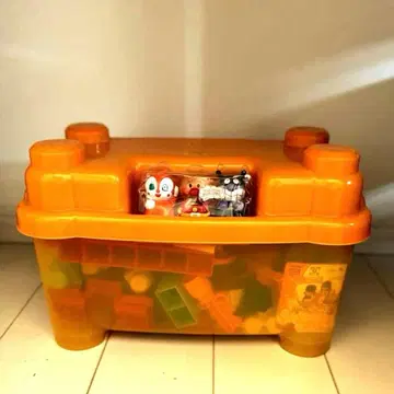 말하는 호빵맨 블록 바케츠 메가블록