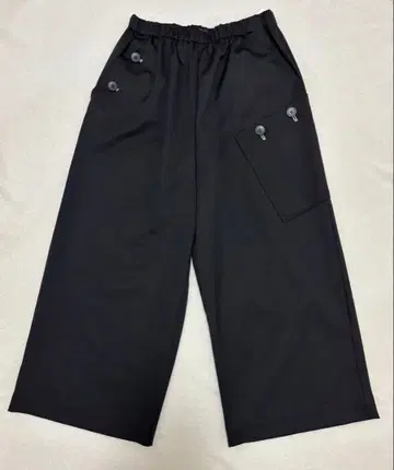 CRESCENT 클레센트 와이드 팬츠 새상품 M 블랙 일본제