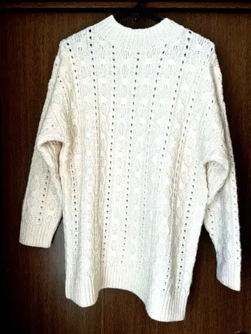 URBAN RESEARCH DOORS 아이보리 니트 스웨터