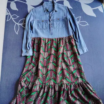 데님 리메이크 원피스