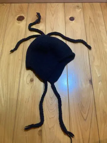 [ 새상품급 ] 넘버나인numbernine 귀도리 니트 캡 모자 비니 햇