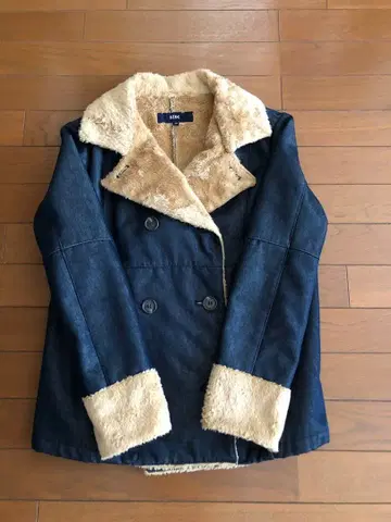 OZOC 데님 퍼 자켓 사이즈 40