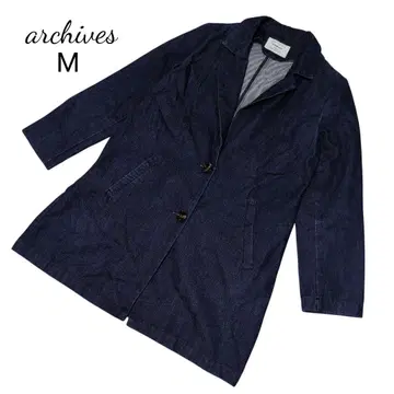 archives 아카이브 데님 자켓 M 네이비