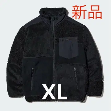 유니클로 Engineered Garments 플리스 자켓 블랙 XL