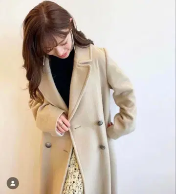 코코딜 백 플레어 롱 코트