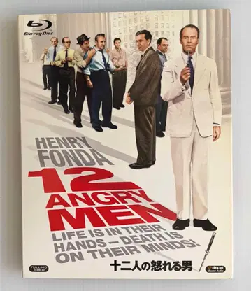 열두 명의 분노한 남자 Blu-ray 종이 소재 슬리브 포함