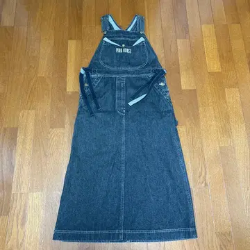 핑크하우스 오버롤 스커트