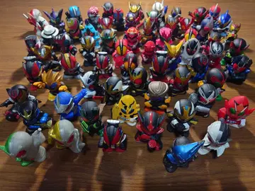 가면라이더 소프트 비닐 PVC 손가락 인형 총 67개