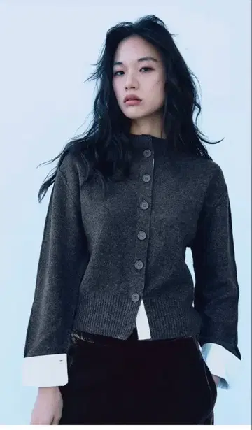 ZARA 이번 시즌 가디건 셔츠 도킹