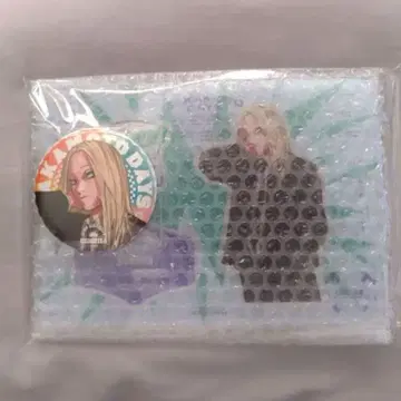 사카모토 데이즈 신가미마와리 아크릴 스탠드 캔 배지 점프 GIGA