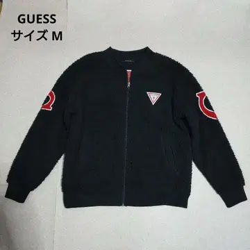 GUESS 게스 보아 자켓 퍼 자켓 플리스