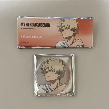 히로아카 바쿠고 카츠키 캔뱃지 스퀘어 롱 캔뱃지 베이스 야드 도쿄