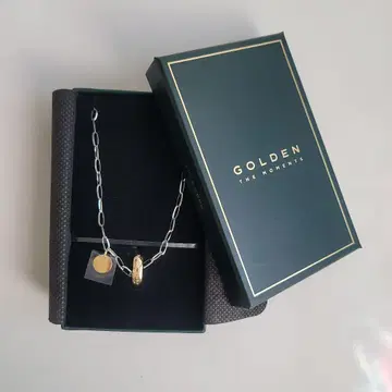 정국 GOLDEN 목걸이 포토 카드 포함