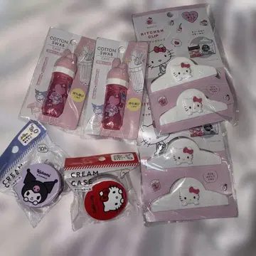 산리오 캐릭터 굿즈 6세트