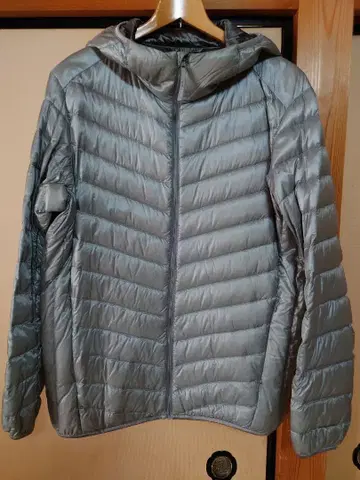 UNIQLO 라이트 다운 파카 라이트 그레이