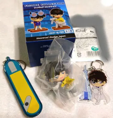 명탐정 코난 괴도 키드 피규어 아크링 키링