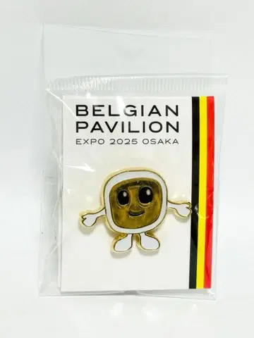 [ 미사용 새상품 ] 벨기에 핀 배지 오사카 만박