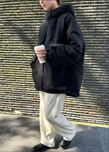 셀렉모카 볼륨 실루엣 패딩 자켓 FREE 블랙