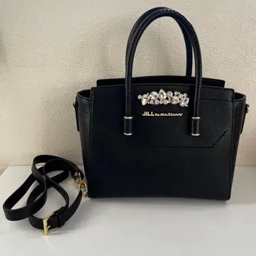 JILL by JILLSTUART 비쥬 로얄 토트백 블랙