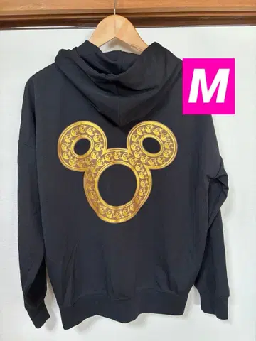 [공식] 도쿄 디즈니 리조트 미키 후드티 M 사이즈 블랙