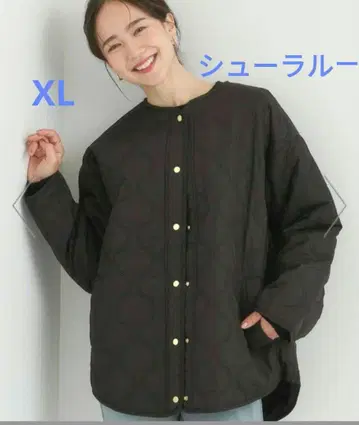 시착만 한 상품 슈라루 퀼트 오버 블루종 XL