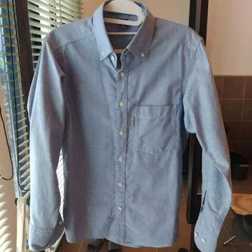 몽벨 코어 스팬 옥스퍼드 버튼 다운 셔츠 S 사이즈