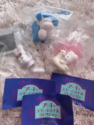 꼬리 귀 토끼 beco+81 아트 에모셔널 컬렉션 가챠