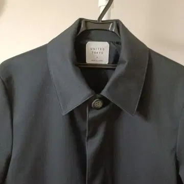 UNITED TOKYO 스텐카라 코트 다크 네이비