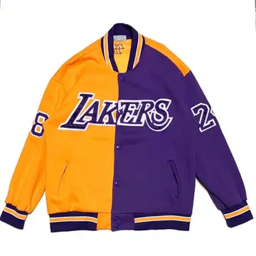 1회 착용 코비 브라이언트 NBA 레이커스 바시티 자켓 8 24
