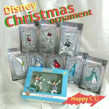 Disney 크리스마스 & 크리스탈 오너먼트 Happy 복권