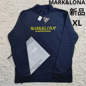 택 포함 새상품 현행 모델 마크앤로나 플리스 모크넥 로고