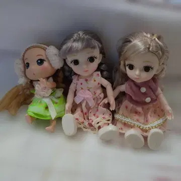 귀여운 인형 세트 3체
