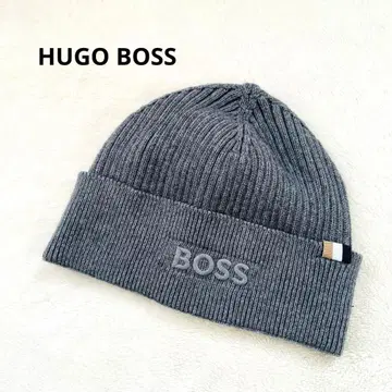 HUGO BOSS 휴고보스 마지 울 니트 로고 비니 인기