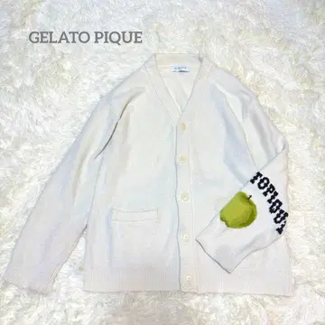 새상품급 젤라피케 GELATO PIQUE 그린애플 가디건