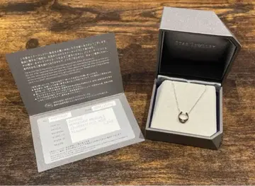 특별 가격! 새상품 STAR JEWELRY 실버925/K10 목걸이