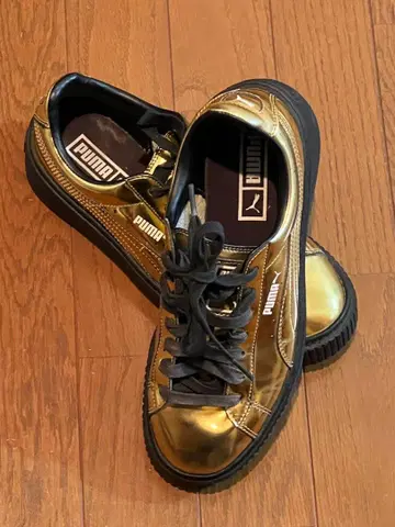 푸마 스니커즈 BASKET CREEPERS METALLIC 2