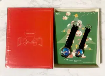 [드라치] 도라에몽 1997년 크리스마스 페어 손목시계 북형 (미사용품)