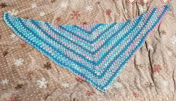 삼각형 그래니 스퀘어 숄