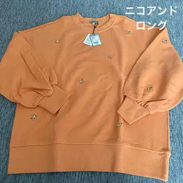 니코앤드 오렌지 긴팔 트레이닝복 벌 자수
