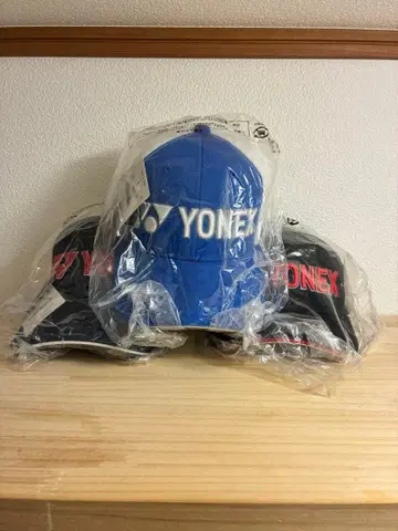 [ 미사용 새상품 ] YONEX 캡 3세트