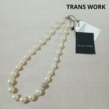 TRANS WORK 인공 펄 목걸이 결혼식 세레모니