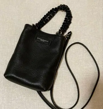 GIANNI CHIARINI 가죽 숄더백 블랙 (새상품급)