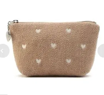 [ 미사용 새상품 ] FEILER 러브러리 하트 보트형 파우치 S