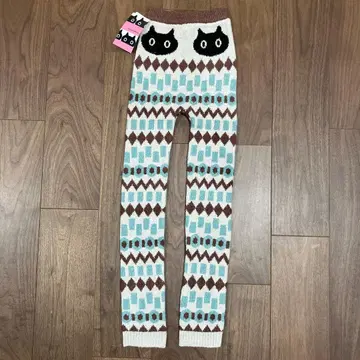 와코루 마타노 아츠코 모모빵 룸웨어 M-L 아이보리 x 브라운