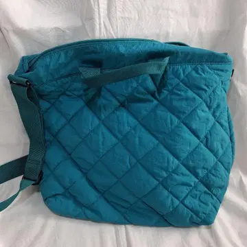 R. 터콰이즈 퀼팅 숄더백 ROOTOTE