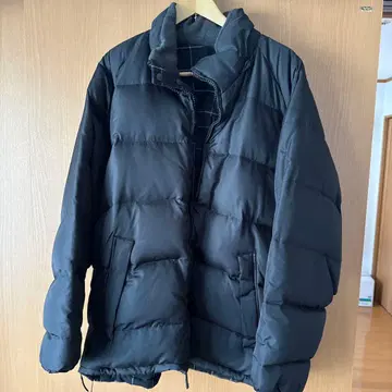 블랙 다운 자켓