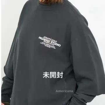 AMERICANA/아메리카나 HALF SLEEVE SWEAT