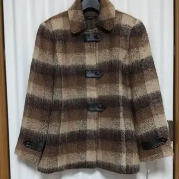 [ 미사용 ] 이탈리아제 소재 사용 반 코트