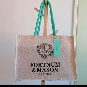 FORTNUM & MASON 에코백 베이지 내추럴 컬러
