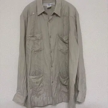 쿠바 셔츠 린넨 L